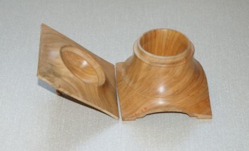 The two parts of the box